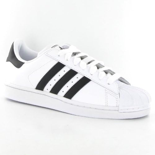 Amazon | Adidas Superstar II White Black Leather Mens Trainers Size 9 |  adidas(アディダス) | シューズ＆バッグ