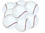 Baseball Beach Balls - Inflatable Baseballs