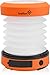 Ivation Hand Crank Led Camping Lantern Collapsible & Rainproof USB Flashlight Torch Mini Lamp with Hanging Handle 2 Lighting Levels Emergency Cell Phone Charger Recharges with Dynamo Power Or Via USB