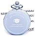FJ FREDERICK JAMES Graduation Gifts for Him 2022 - Silver Pocket Watch - Engraved ‘Class of 2022’ – Perfect College Graduation Gifts for Him I Meaningful High School Graduation Gifts for Boys/Son