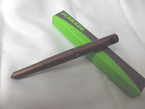Schrade Tactical Ink Pen with Survival Whistle SCPEN6BR EDC Tool Every Day Carry