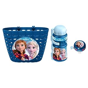 STAMP Girls’ Basket + Bottle + Bell Frozen II Blue
