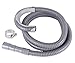 ALXEH Universal Washer Drain Hose 8ft, Flexible Washing Machine Drain Hose with Clamp, Industrial Grade Polypropylene Discharge Hose Fits up to 1-1/4 Inch Drain Outlets