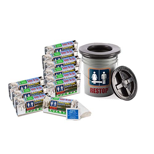 RS510 Commode w/Supplies (10 RS2 Solid and Liquid Waste Bags)