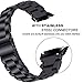 V-MORO Metal Strap Compatible with Gear S2 Sport Bands Solid Stainless Stee Business Replacement Bracelet for Samsung Gear S2 Smartwatch Space Gray