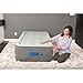 Bestway AlwayzAire Gray 18″ Raised Air Mattress Bed with Built-in Pump, Queenthumb 1