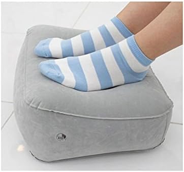 Santiego Inflatable Travel Foot Pillow Foot Cushion &amp; Luggage Foot Rest