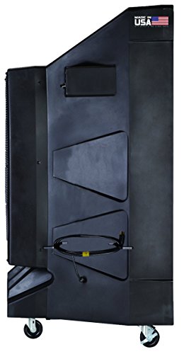 Portacool PAC2K363S 36-Inch 9600 CFM Portable Evaporative Cooler, 2500 Square Foot Cooling Capacity, Black, 3-Speed