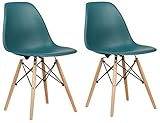 Poly and Bark Modern Mid-Century Side Chair with