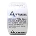 Suffocation Warning Labels, 1,000 Labels, 2 Rolls (500 Per Roll), 2