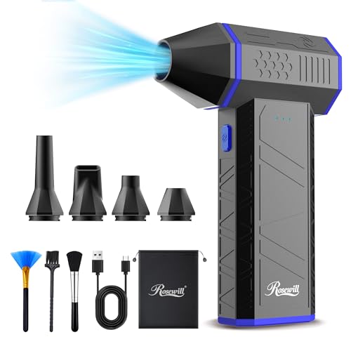 Rosewill Electric Air Duster - 110,000 RPM Super Power Cordless Compressed Air…