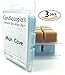 Candlecopia Driftwood, Man Cave and Rain Water Strongly Scented Hand Poured Vegan Wax Melts, 18 Scented Wax Cubes, 9.6 Ounces in 3 x 6-Packs