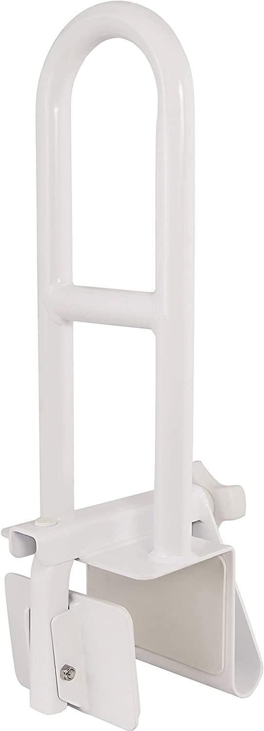 Medical Adjustable Bathtub Safety Rail Shower Grab Bar Handle: Health & Personal Care