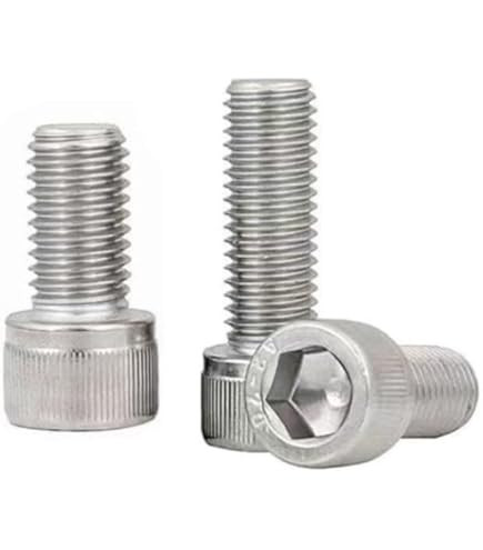 6-32 X 2-1/2" Button Head Socket Cap Screws - 18-8 Stainless Steel, Pack Of 50 - View #3