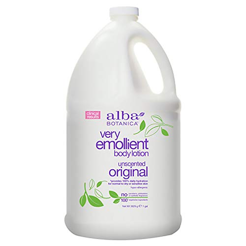 Alba Very Emollient Body Lotion, Original, 128 Ounce (885517301402)