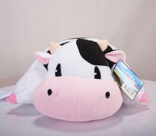 Harvest Moon Series 14" Premium Plush Doll Cow Pillow Cushion Fold Pillow By Fantastic House
