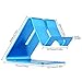 Esonstyle Cell Phone Stand Tablet Stand, [Updated Version] Aluminum Stand Holder Tablet Stand for 4-10 inch Mobile Phone and Tablet (Blue)