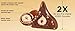 Hershey's Kisses Deluxe Whole Hazelnut Milk Chocolate, Gold Foils Bulk Pack (Pack of 2 Pounds)