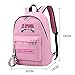 Youyouchard Kpop BLACKPINK Backpack JISOO JENNIE ROSE LISA Backpack Kpop Gift Merchandise Daypack Laptop Bag College School Bookbag(BLACKPINK 1 (Black))