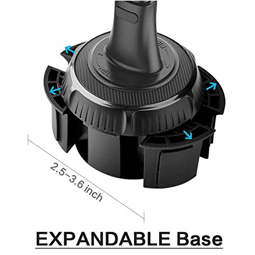 GPS Car Mount Cup Holder with Adjustable Gooseneck Arm for Garmin