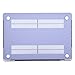 MOSISO Plastic Hard Case with Screen Protector Compatible Newest MacBook Pro 13 Inch with/Without Touch Bar, Pure Blue