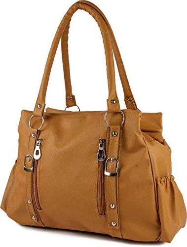 Women Handbag Beige Shoulder Bag