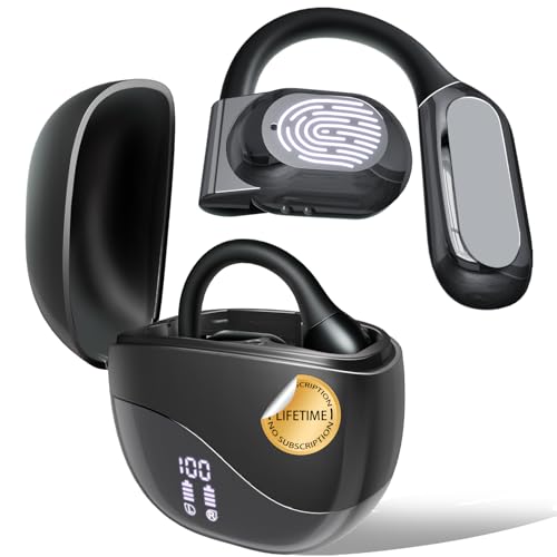 Translation Earbuds Real Time, 144 Language Translator Earbuds 2025 AI Translating Earbud Compatible with iPhone & Android, 4-in-1 Translating Device for Travel, Business, and Learning (Black)