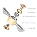MAYBO SPORTS Wiitin Bearing Replaceable Harry Potter Fidget Spinner with Spare Bearing and Tools, The Original Golden Snitch Used in Quidditch Made by Metal