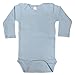 The Laughing Giraffe Unisex Infant Blank Cotton Long Sleeve Baby Bodysuit Onesie