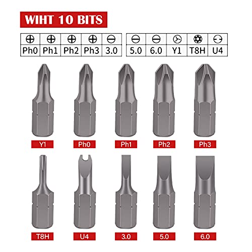 Schraubendreher Set,Ratschenschraubendreher,11 in 1 Ratschen-Multitool-Schraubendreher,Magnetisches Ratschenschraubendreher Bit Schraubendreher Bithalter für Haushaltsgeräte,Elektronik,Industrie-Kit