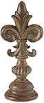 Fleur de Lis 14" High Decorative Desktop Finial