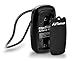 AirTamer A315 Advanced Rechargeable and Portable Air Negative Ion Generator | Proven Performance, Black with Black Leather Travel Case