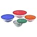 Pyrex 8 Piece Smart Essentials Bowl Set, Clear