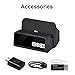 Fuvision Charging Station Hidden Camera WiFi with 20 Feet Invisible Night Vision 960P Motion Activated IP Camera and Invisible Camera Lens Smartphone Charger Hidden Cameras for Home[Micro USB Charger]