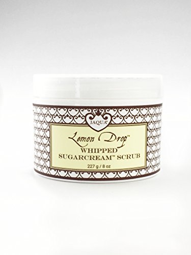 JAQUA Beauty Lemon Drop Handmade Whipped Organic Sugarcream Scrub