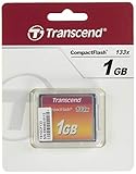 Transcend TS1GCF133 1GB 133X Compact Flash Card