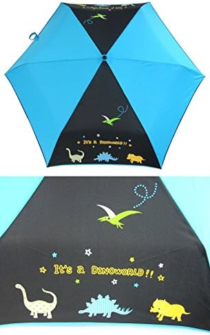 OKAMOTO TOKYO JAPAN Folding Umbrella 39 inches Turquoise X Black