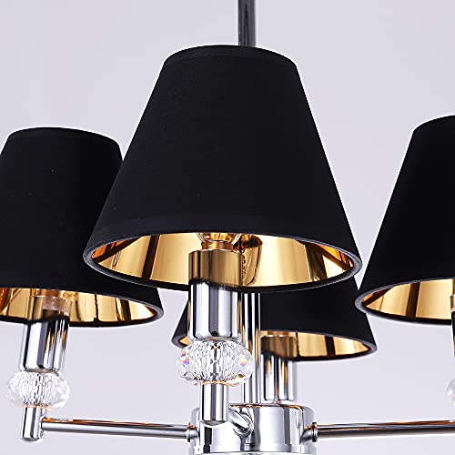 Wellmet Chandelier Lamp Shades, ONLY FOR CANDELABRA BULBS, Clipon