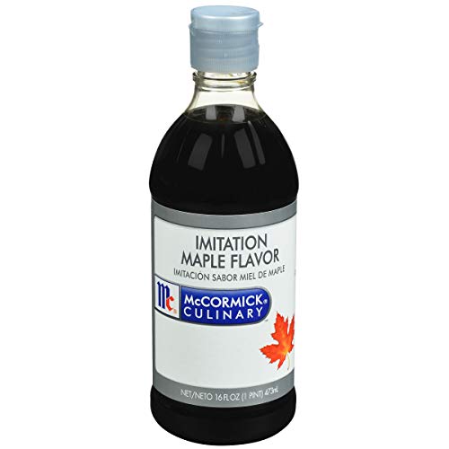 McCormick Culinary Imitation Maple Flavoring, 16 fl oz One 16 Fluid