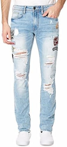 Slim Leg Stretch Denim Fashion Jean Men