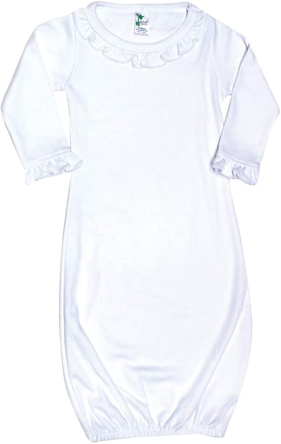 blank baby gowns