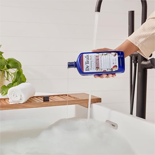 DR TEAL’S FOAMING BATH WITH PURE EPSOM SALT, SHEA BUTTER & ALMOND, 34 FL OZ
