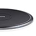 ESR Wireless Charger, Metal Frame Ultra-Thin Fast Charging Pad, 7.5W Compatible iPhone 11/11 Pro/11 Pro Max, 10W Fast Charging Galaxy S20/S20+/S20 Ultra/Note10, Pixel 3/4(No AC Adapter), Black