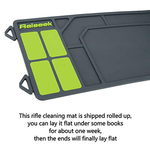 Raiseek Rifle Shotgun Cleaning Mat, AntiSlip Gun Maintenance