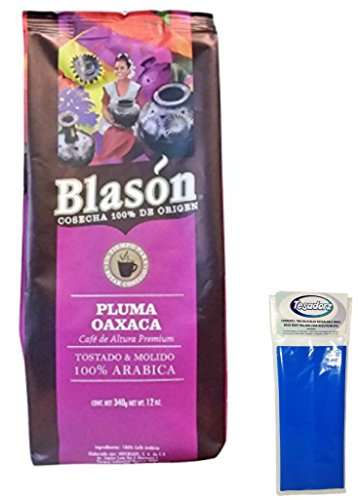 Mexican Blason Pluma Oaxaca Ground Coffee, 12 Ounces