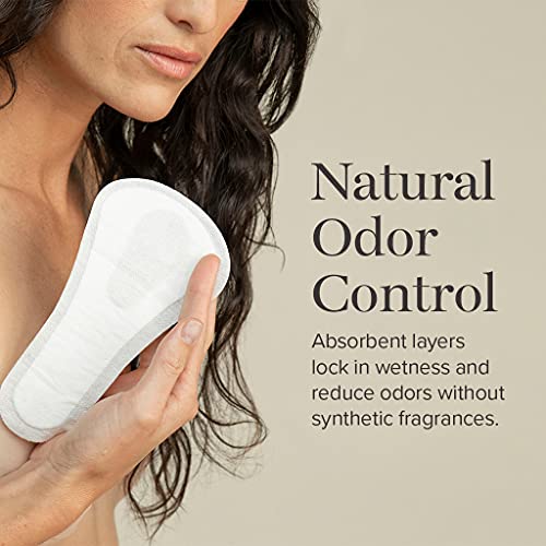 Cora Ultra Thin Organic Bladder Liners Incontinence & Postpartum Pads