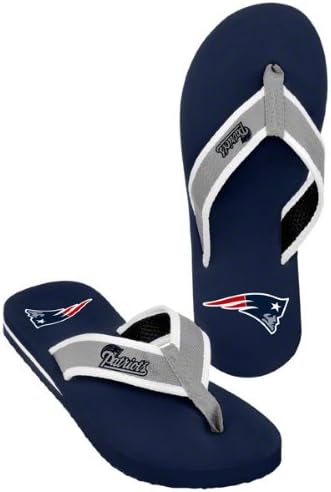 patriots flip flops