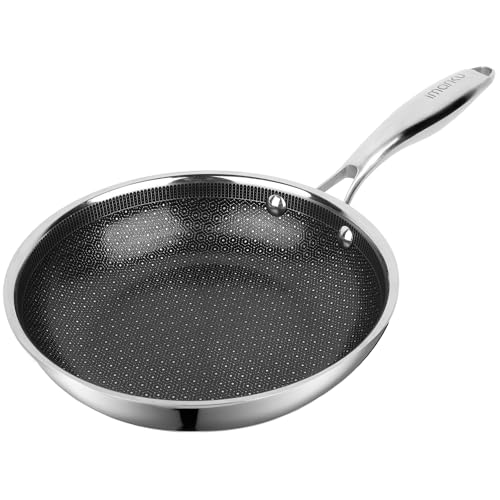 imarku 8 Inch Non Stick Frying Pans Healthy Hybrid