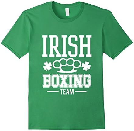 Men's Finny Boxing Irish, Irish Boxing Team T-shirts Small Grass