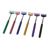 Back Scratcher - TOOGOO(R)Extendable Telescoping Backscratcher Pocket Clip Back Sctatcher Extendable 5 Section 20-68cm (20-68cm)